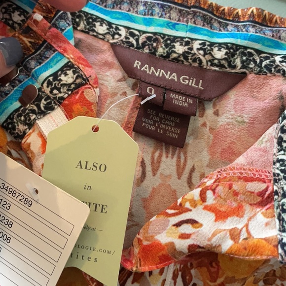 GORGEOUS NWT ANTHROPOLOGIE PANTS. SIZE 0. - Picture 4 of 5